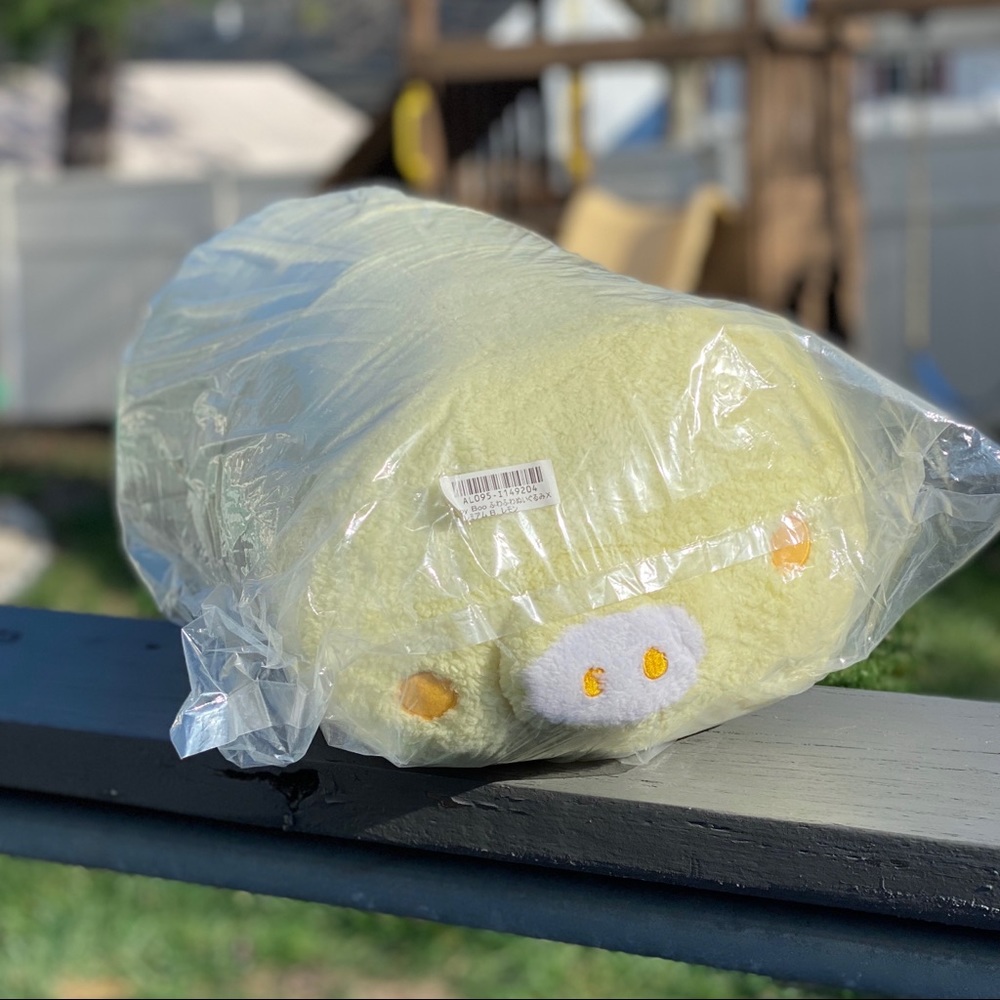 XL Premium Fluffy Monokuru baby boo pig pillow plush cushion Toreba Japan
